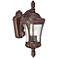 Kent Place 20 1/4" High Bronze Outdoor Wall Sconce