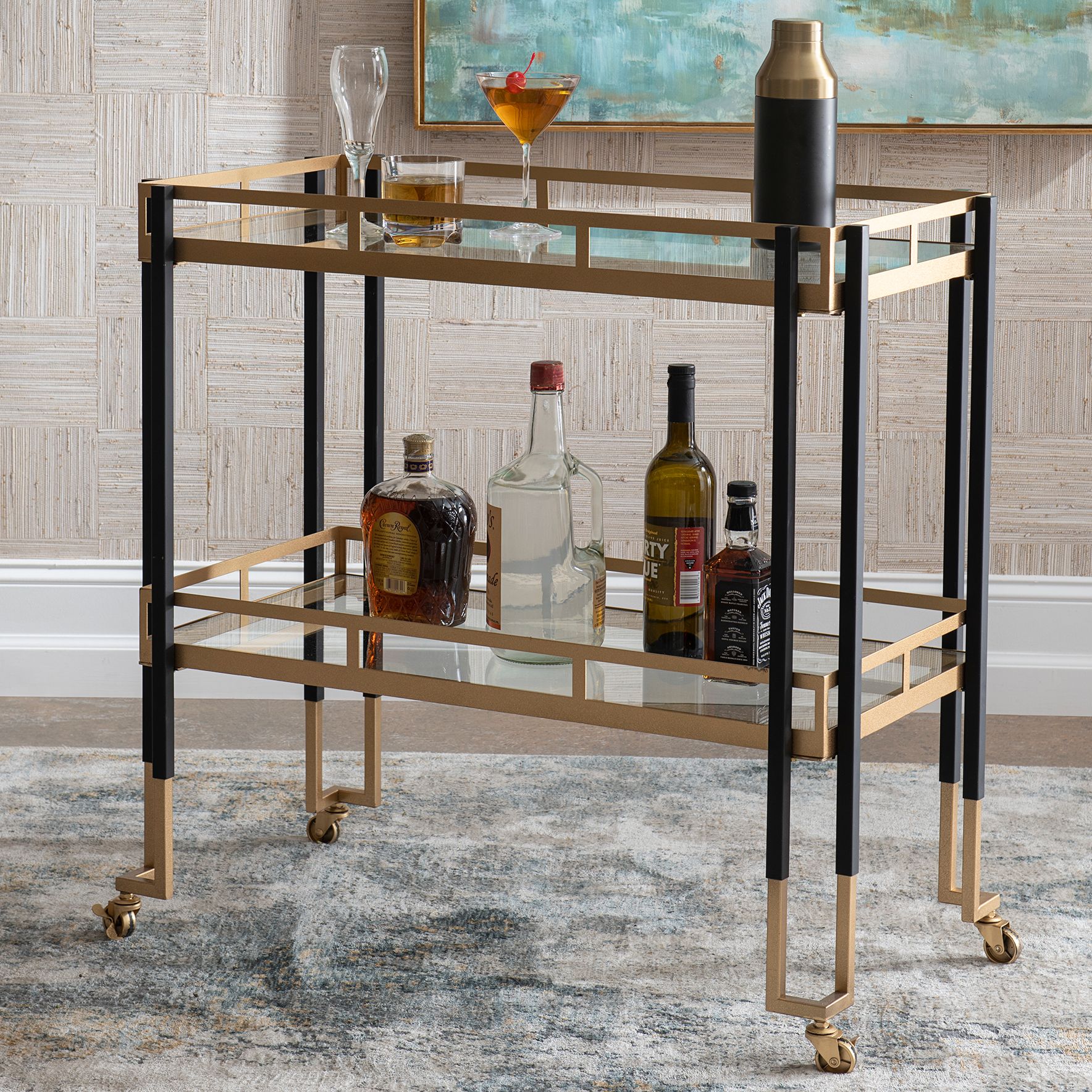 Uttermost deals bar cabinet