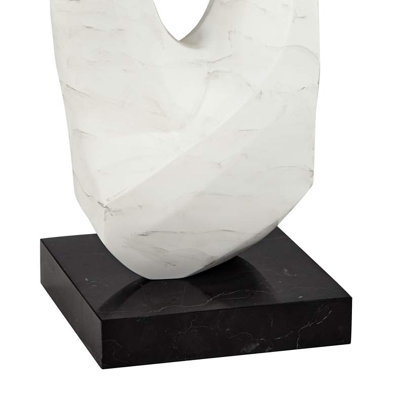 Image 4 Kentwell 13 3/4" High Painted White Sculpture more views