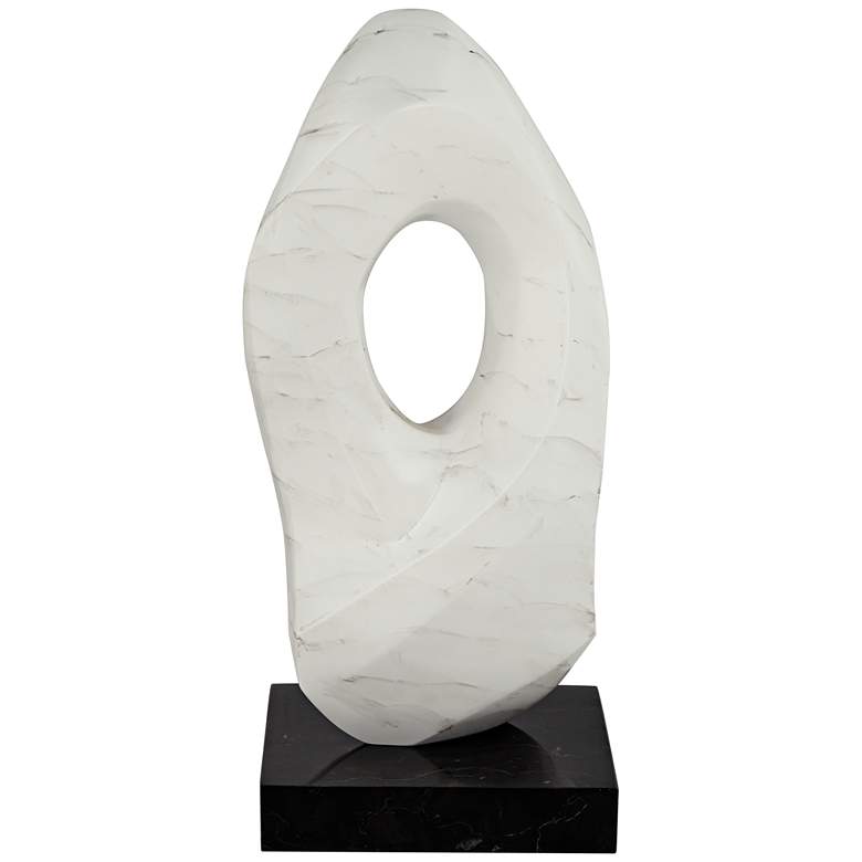 Image 5 Kentwell 13 3/4" High Painted White Sculpture more views
