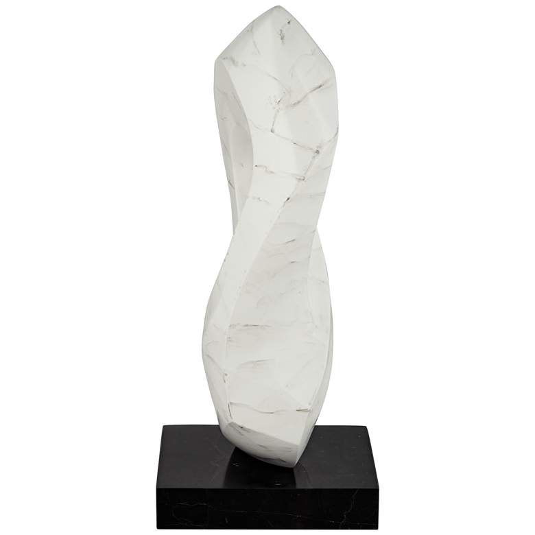 Image 6 Kentwell 13 3/4" High Painted White Sculpture more views