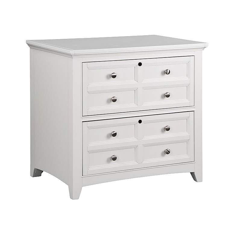 Image 1 Kentwood White 2-Drawer Lateral File