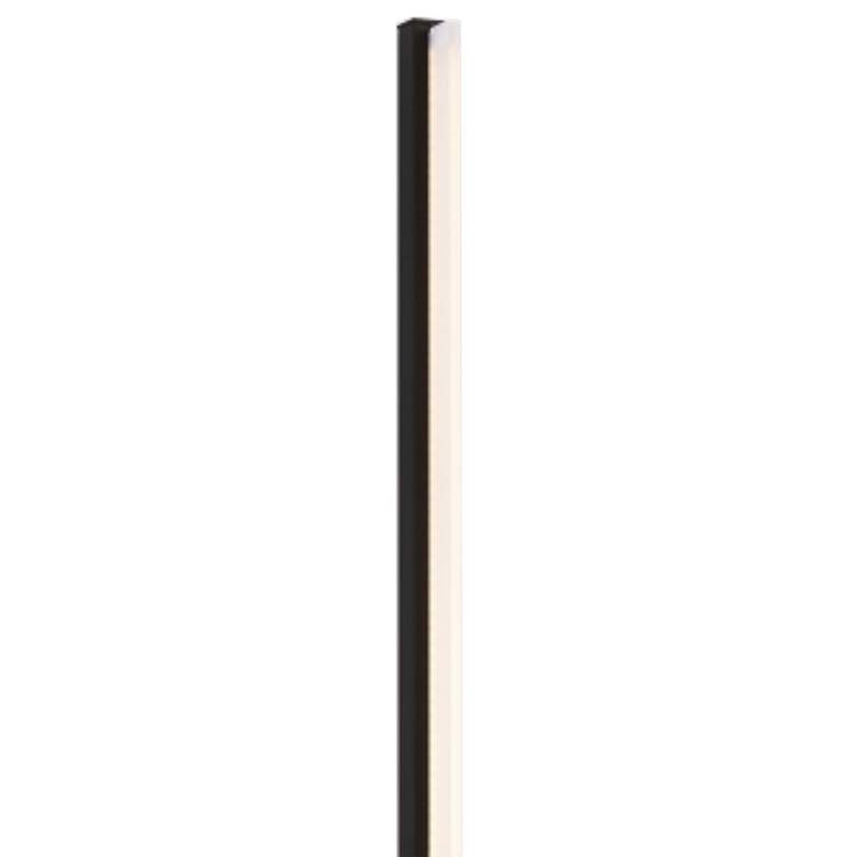 Image 2 Kenway 17 inch High Matte Black LED Wall Sconce more views