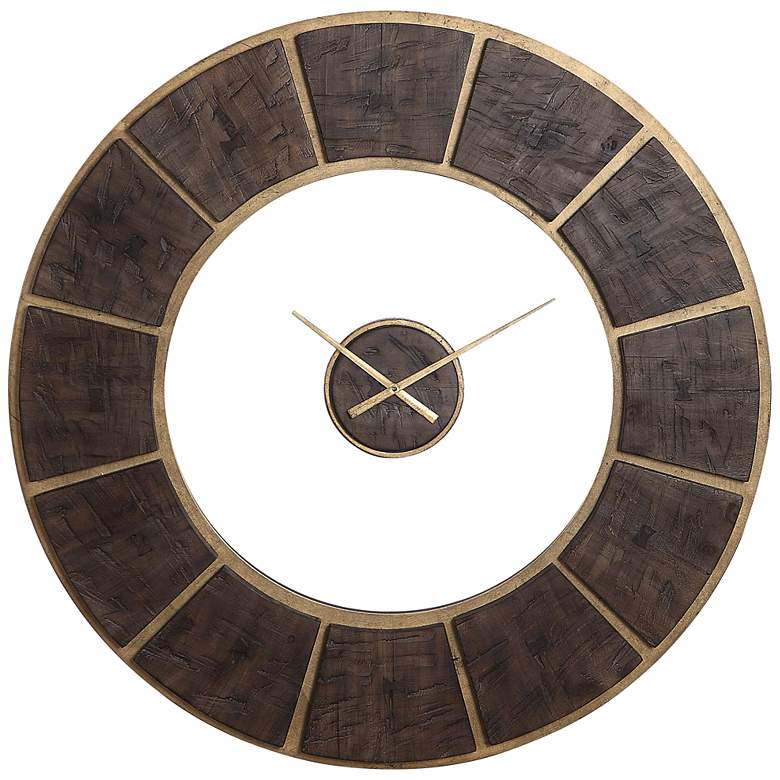 Image 1 Kerensa Wooden Wall Clock