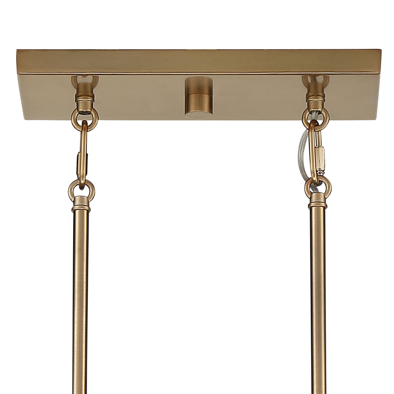 Kerr 32 1/2"W Soft Gold 5Light Kitchen Island Chandelier 406K0