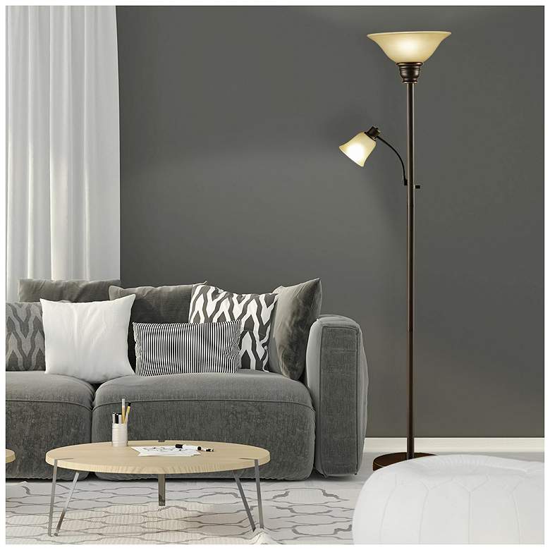 Image 6 Kerrington 71" High Oil Rubbed Bronze Floor Lamp more views