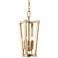 Kestrel 9" Wide Modern Gold 3-Light Mini Pendant