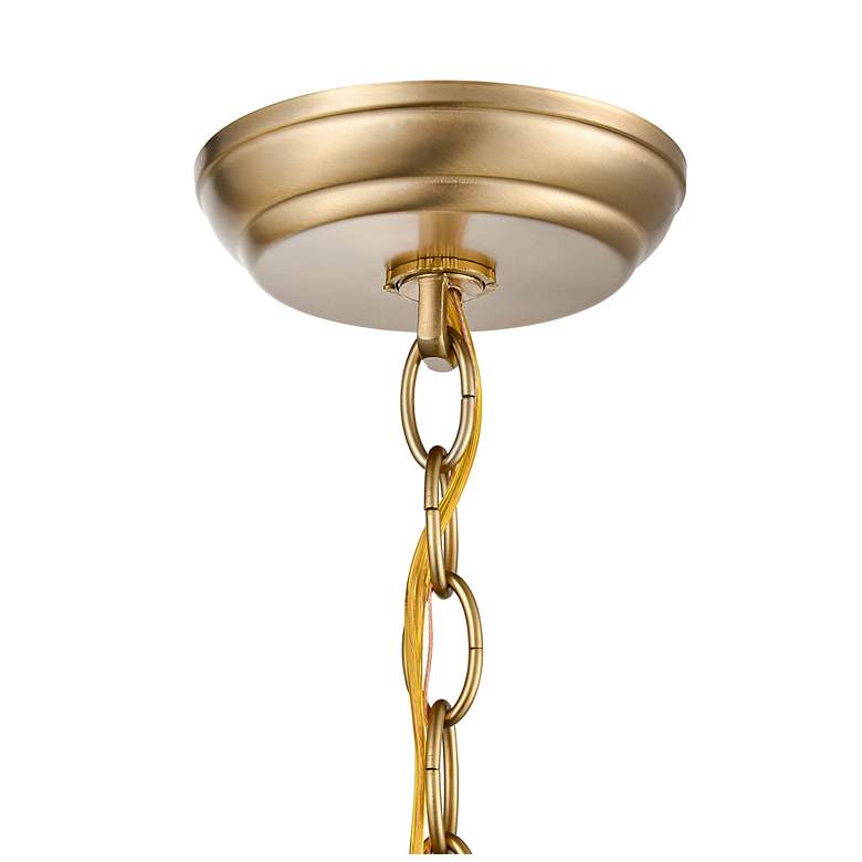 Image 3 Kestrel 9" Wide Modern Gold 3-Light Mini Pendant more views