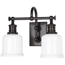 Keswick 13 1/2" Wide Old Bronze 2-Light Wall Sconce