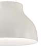 Kettle Up 16 3/4" Wide Matte White LED Pendant Light