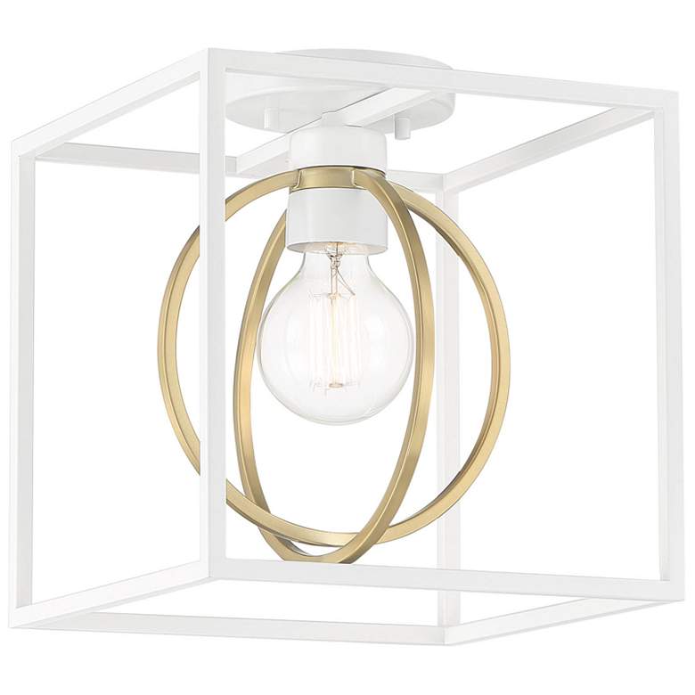 Image 1 Kew Gardens 1 Light Semi Flush