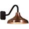 Key Largo 12 1/2" High Antique Copper Outdoor Wall Light