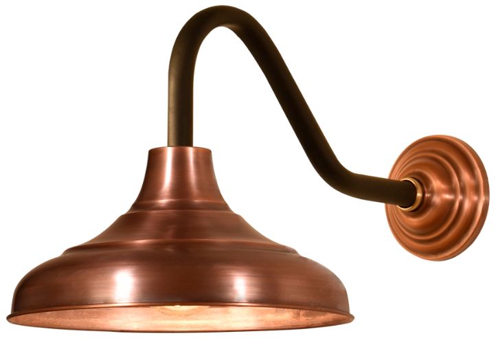 Image 2 Key Largo 16" High Antique Copper Outdoor Wall Light more views