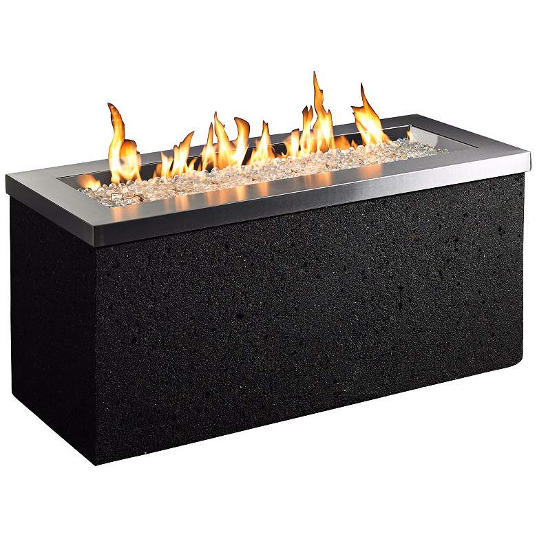 Image 1 Key Largo 48 inch Wide Tereno Stucco Outdoor Firepit