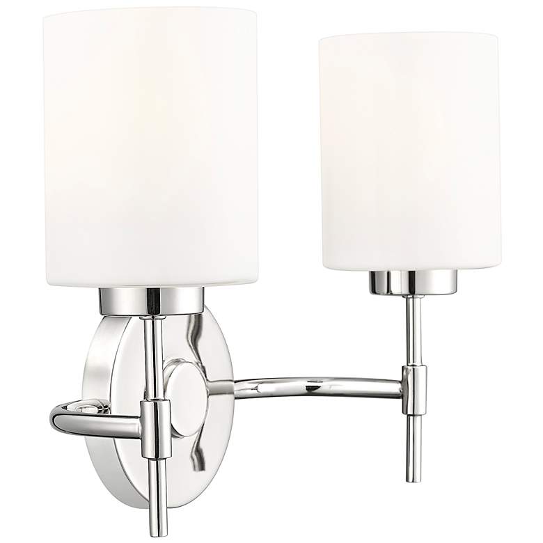 Image 4 Keylee 15.5" Wide 2-Light Vanity in Polished Nickel more views