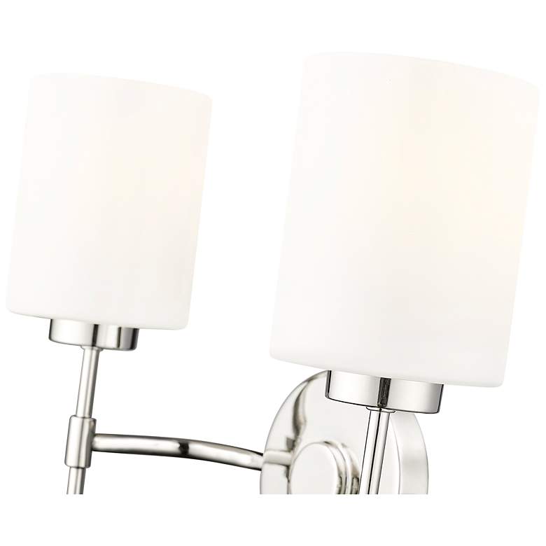 Image 6 Keylee 15.5" Wide 2-Light Vanity in Polished Nickel more views