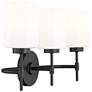 4_Keylee 22" Wide 3-Light Vanity in Matte Black more views