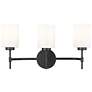 5_Keylee 22" Wide 3-Light Vanity in Matte Black more views