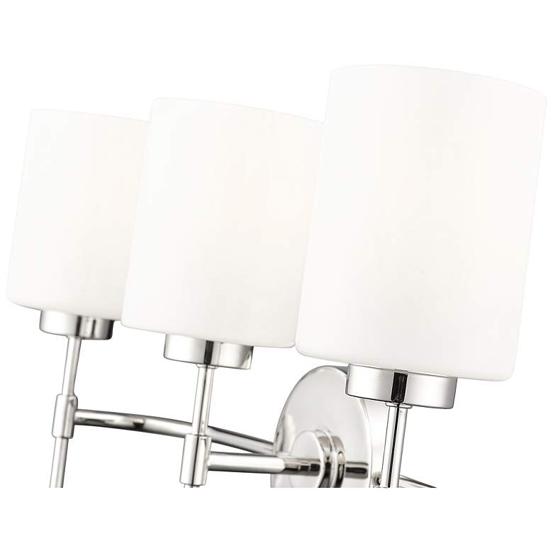 Image 6 Keylee 22" Wide 3-Light Vanity in Polished Nickel more views