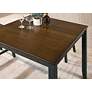 Keystol Oak Antique Gray 5-Piece Counter Dining Table Set