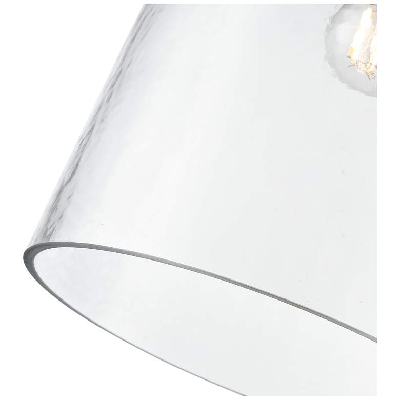Image 5 Khrisa 10" Wide 1-Light Pendant in Brushed Nickel more views
