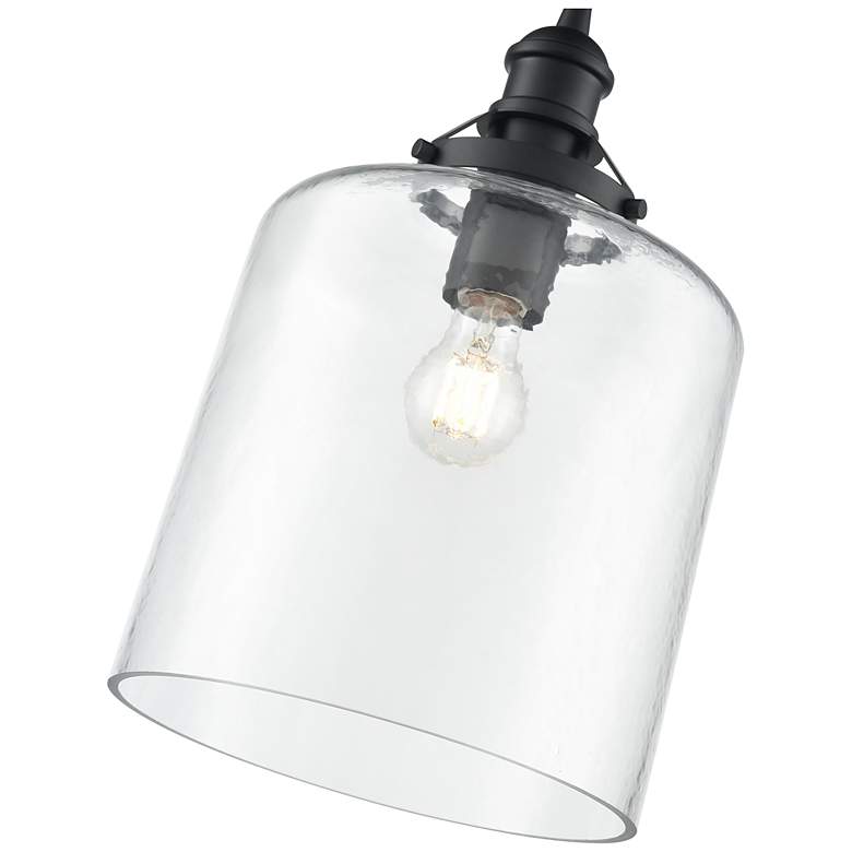Image 3 Khrisa 10" Wide 1-Light Pendant in Matte Black more views