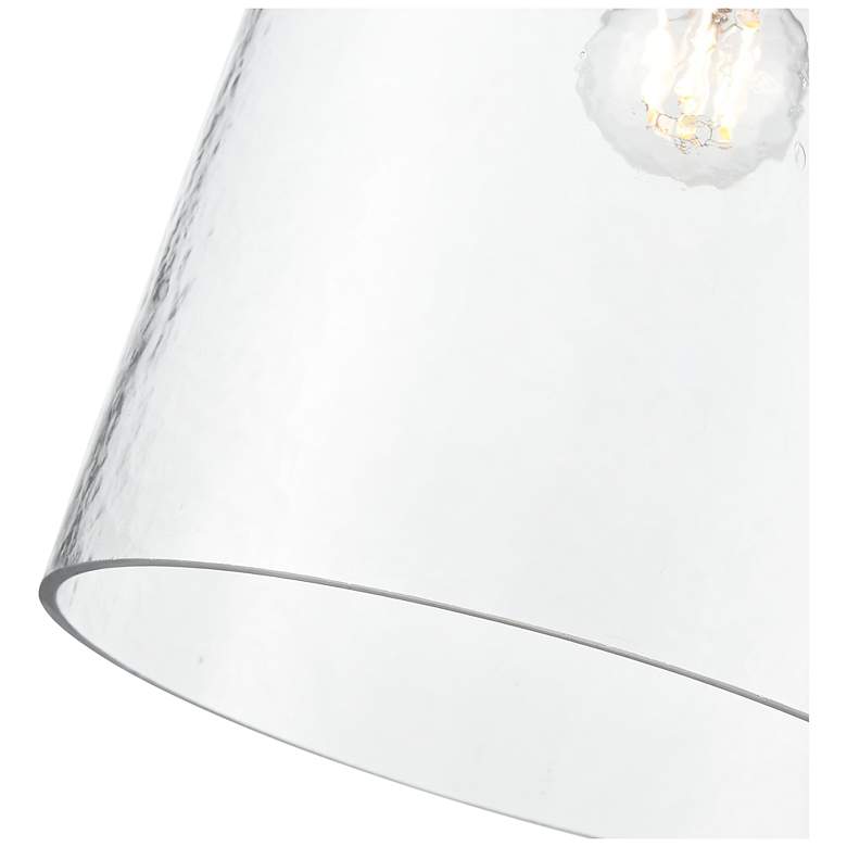 Image 5 Khrisa 10" Wide 1-Light Pendant in Polished Nickel more views