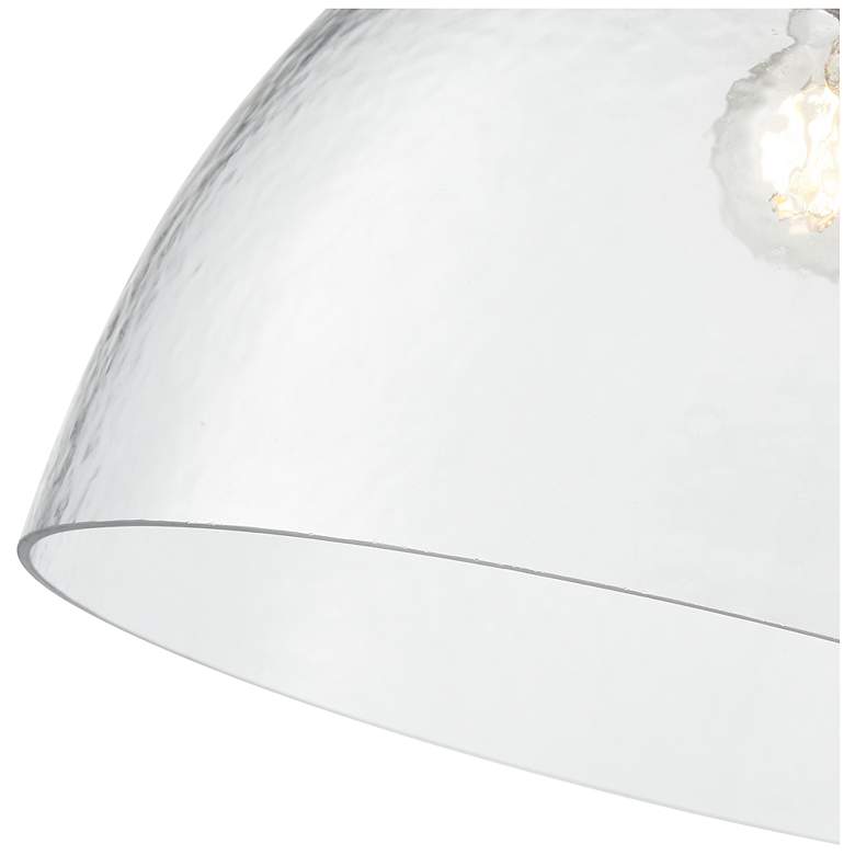Image 5 Khrisa 12.75" Wide 1-Light Pendant in Matte Black more views