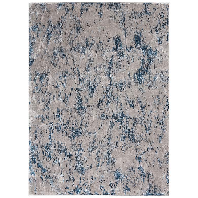 Image 2 Ki40 Royal Terrace 5'3" x 7'3" Grey/Blue Indoor Rug