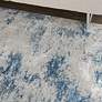 5_Ki40 Royal Terrace 5'3" x 7'3" Grey/Blue Indoor Rug more views