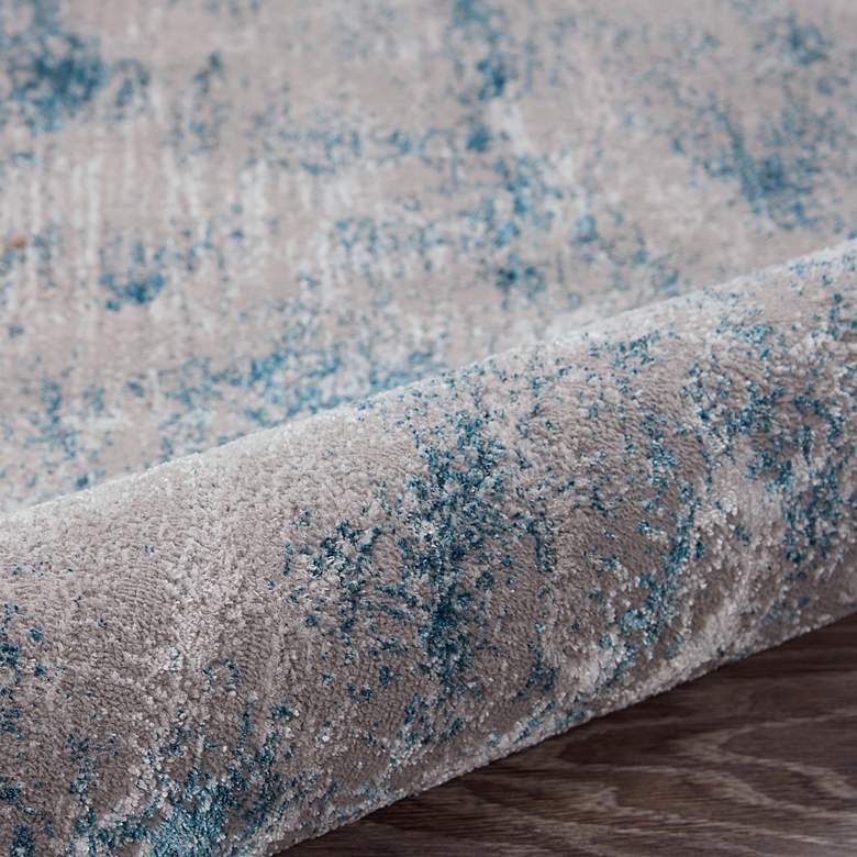 Image 6 Ki40 Royal Terrace 5'3" x 7'3" Grey/Blue Indoor Rug more views
