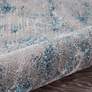6_Ki40 Royal Terrace 5'3" x 7'3" Grey/Blue Indoor Rug more views