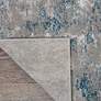 Thumbnail4 of Ki40 Royal Terrace 7'10" x 9'10" Grey/Blue Indoor Rug more views