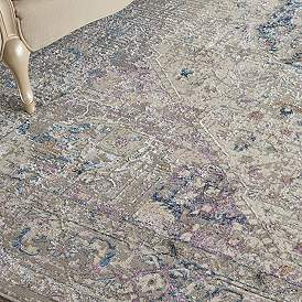 Image5 of Ki40 Royal Terrace 7'10" x 9'10" Ivory/Multi Indoor Rug more views