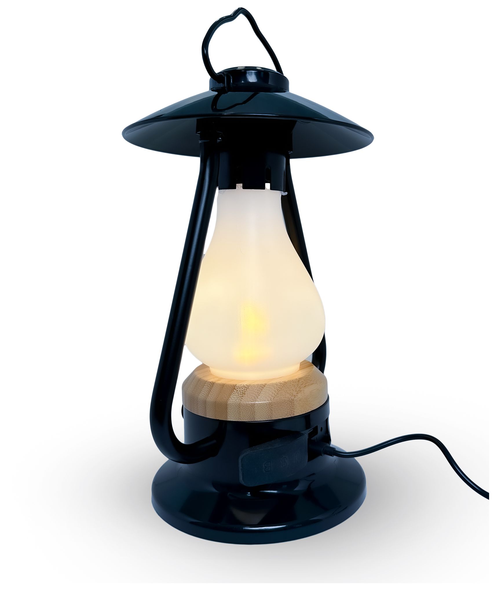 Image 5 Kibun Cordless Table Lamp Bonfire Black more views