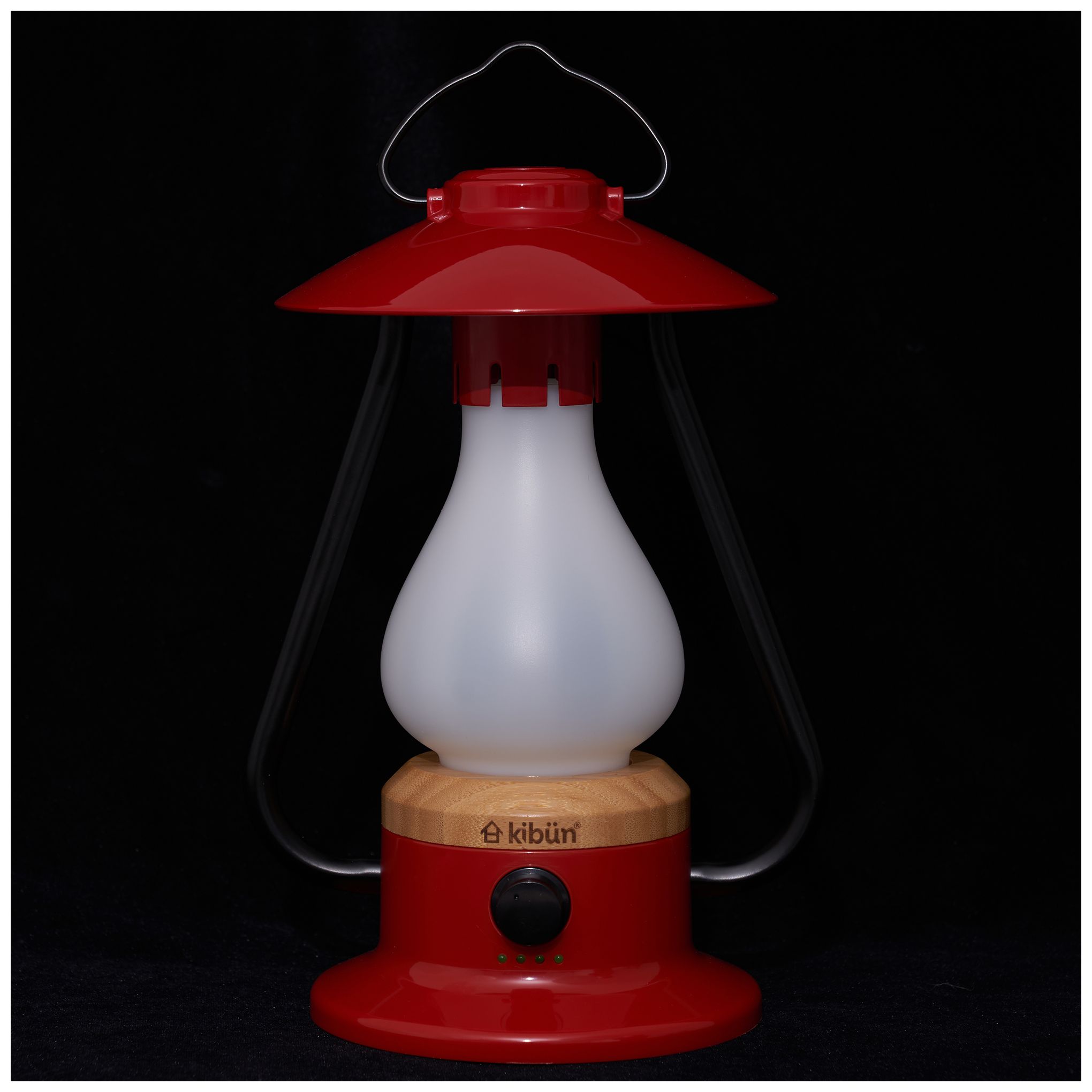 Image 5 Kibun Cordless Table Lamp Bonfire Red more views