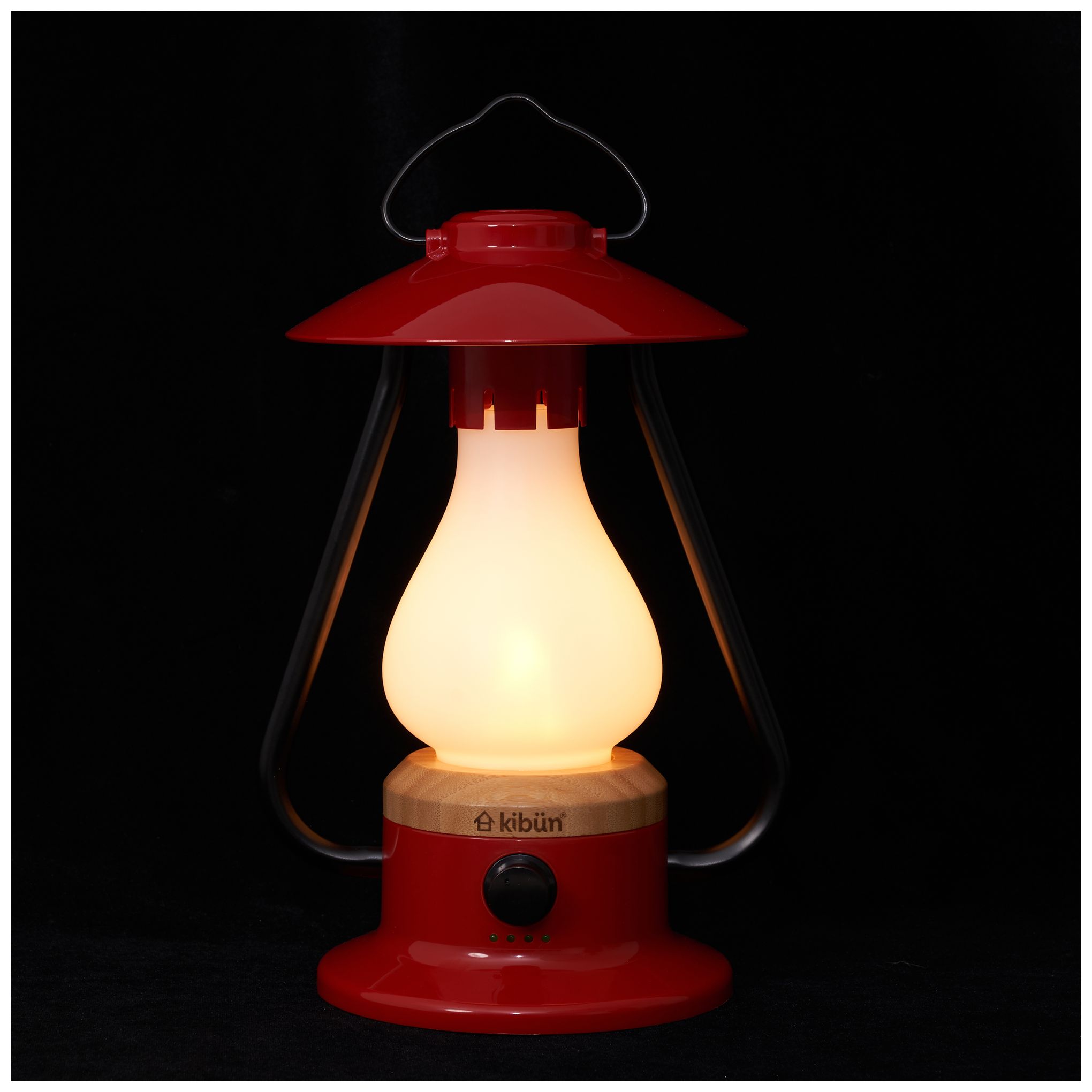 Kibun Cordless Table Lamp Bonfire Red