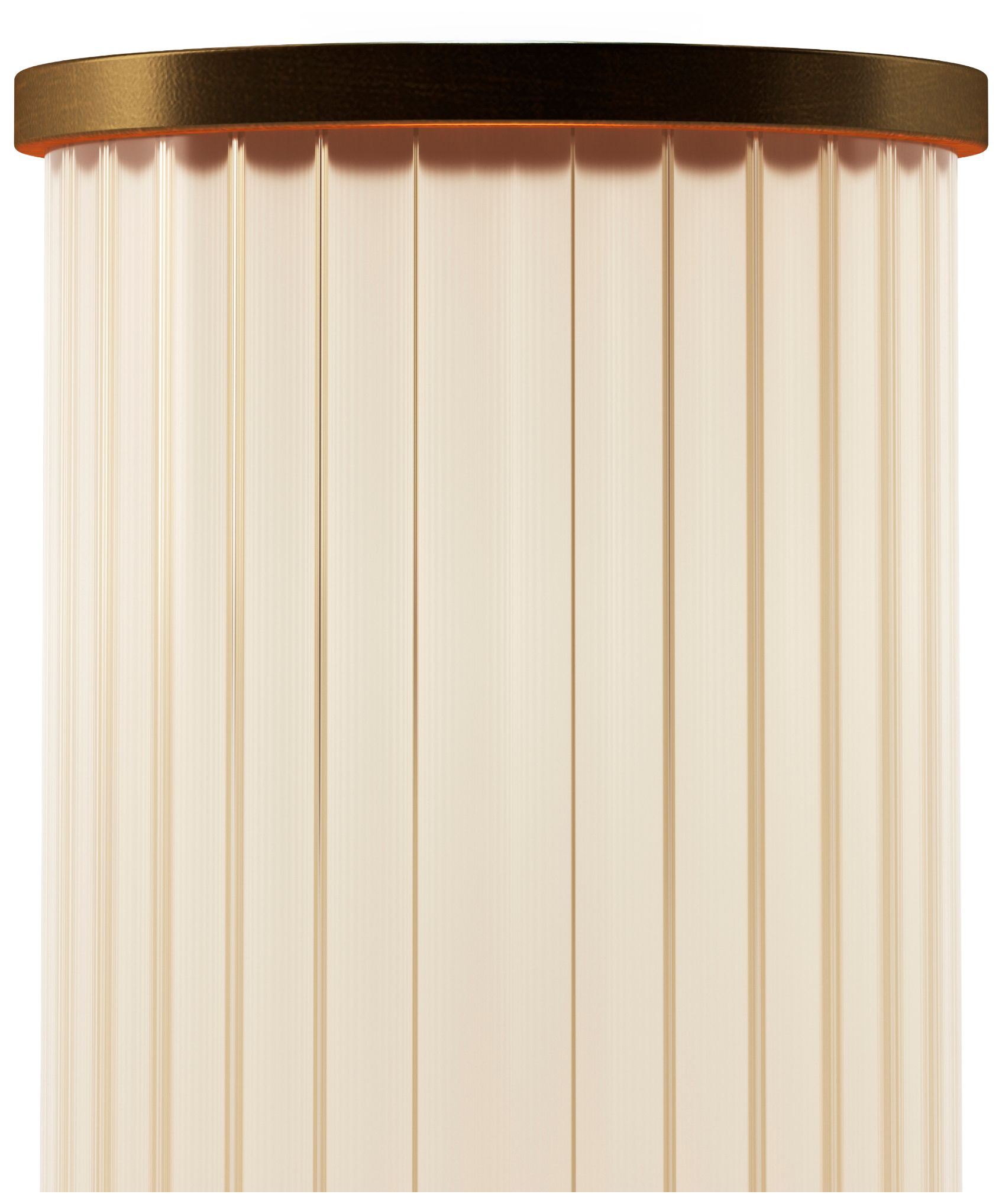 Image 4 Kibun Cordless Table Lamp Candlestick Brushed Brass more views