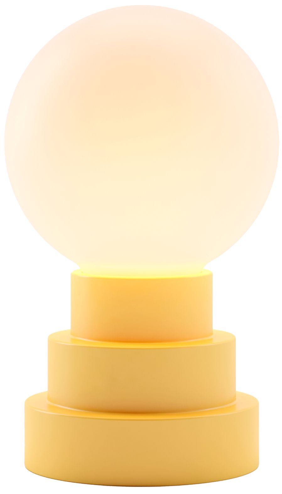 Kibun Cordless Table Lamp Globe Citrone