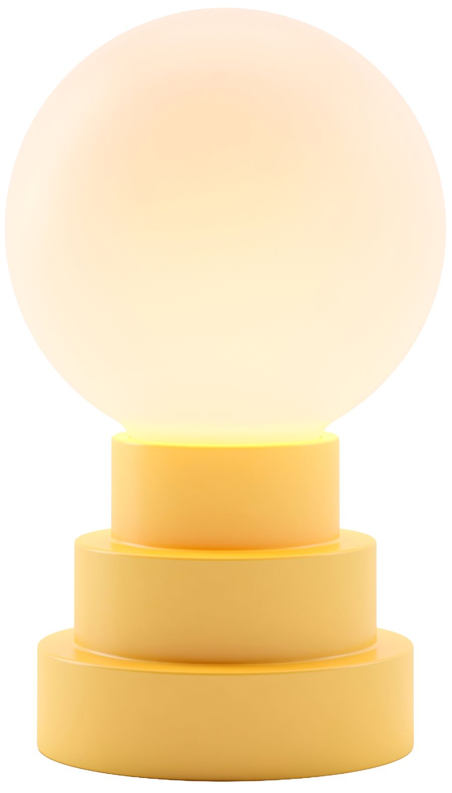 Kibun Cordless Table Lamp Globe Citrone