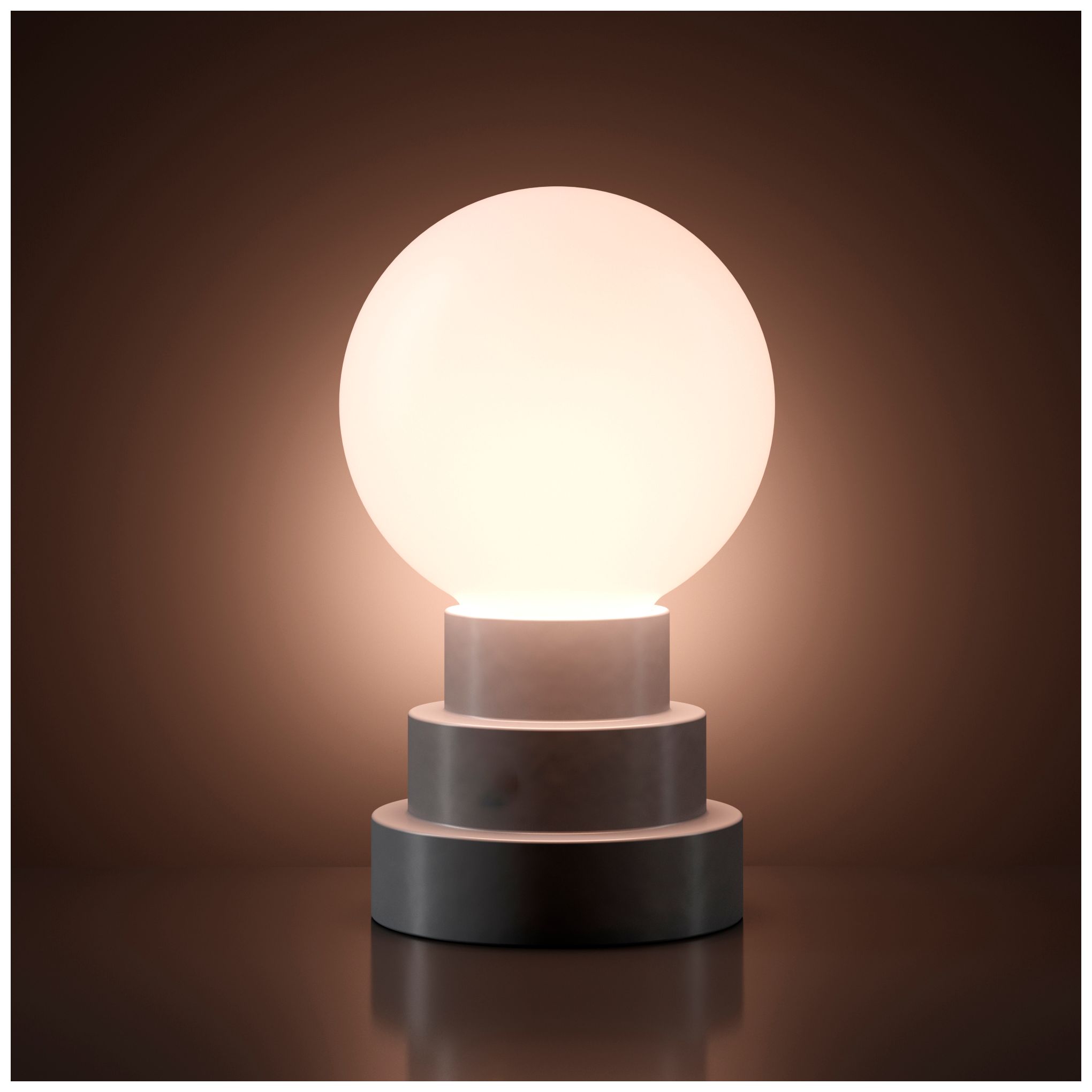 Image 5 Kibun Cordless Table Lamp Globe Iron more views