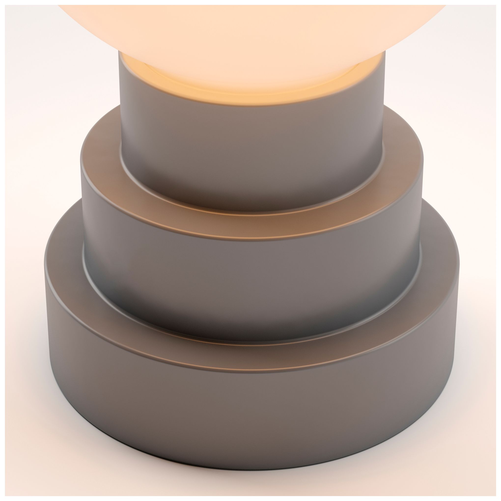 Image 7 Kibun Cordless Table Lamp Globe Iron more views