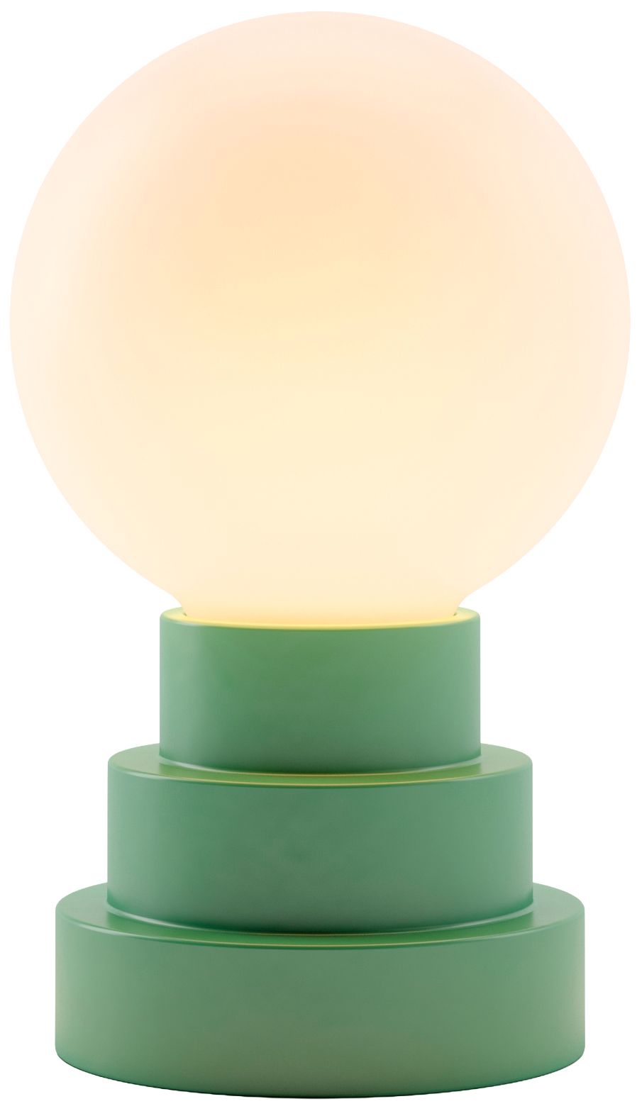Kibun Cordless Table Lamp Globe Moss