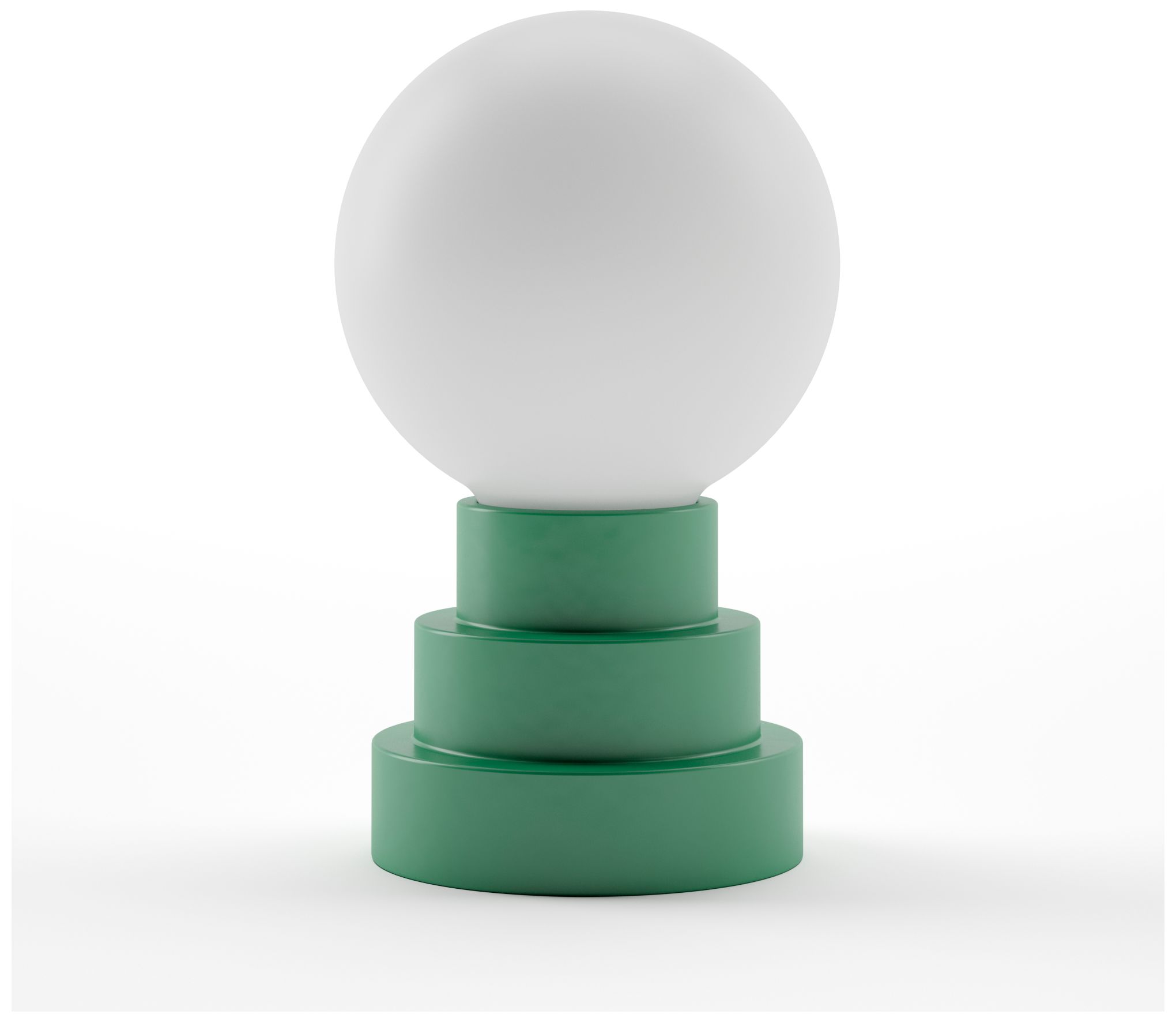 Kibun Cordless Table Lamp Globe Moss