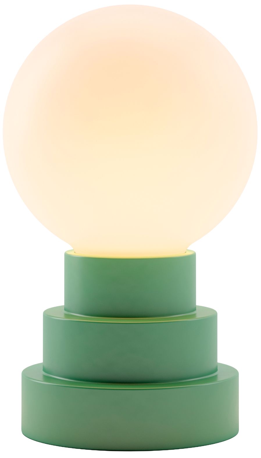 Kibun Cordless Table Lamp Globe Moss