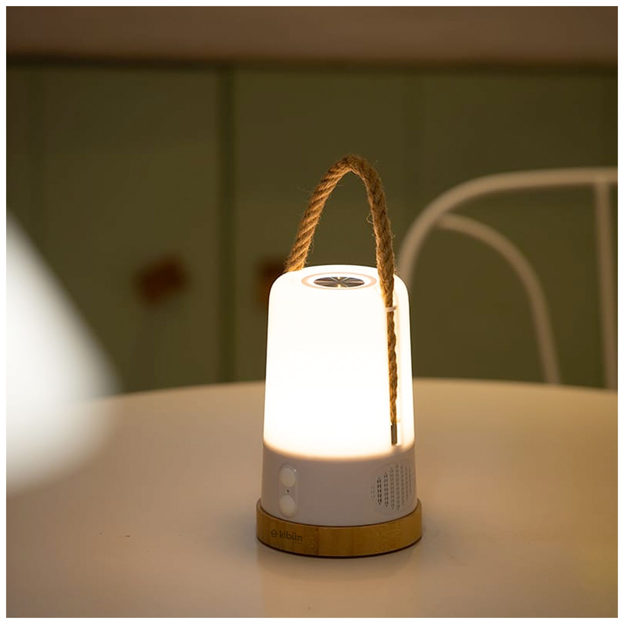 Kibun Cordless Table Lamp Groove+ White Bluetooth/Rgb