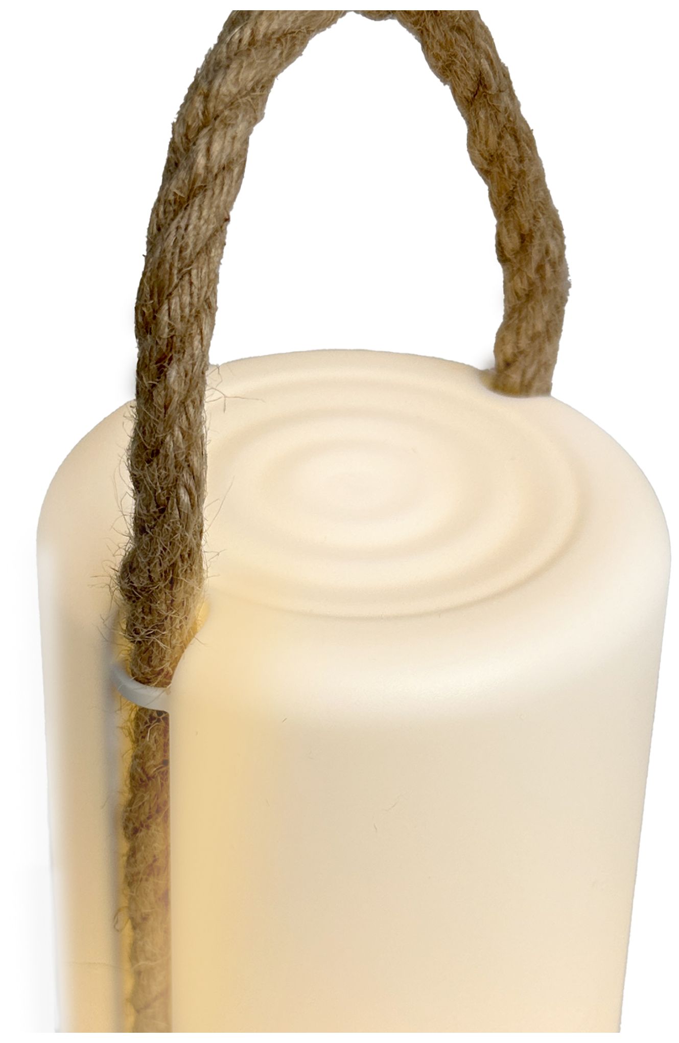 Kibun Cordless Table Lamp Groove White