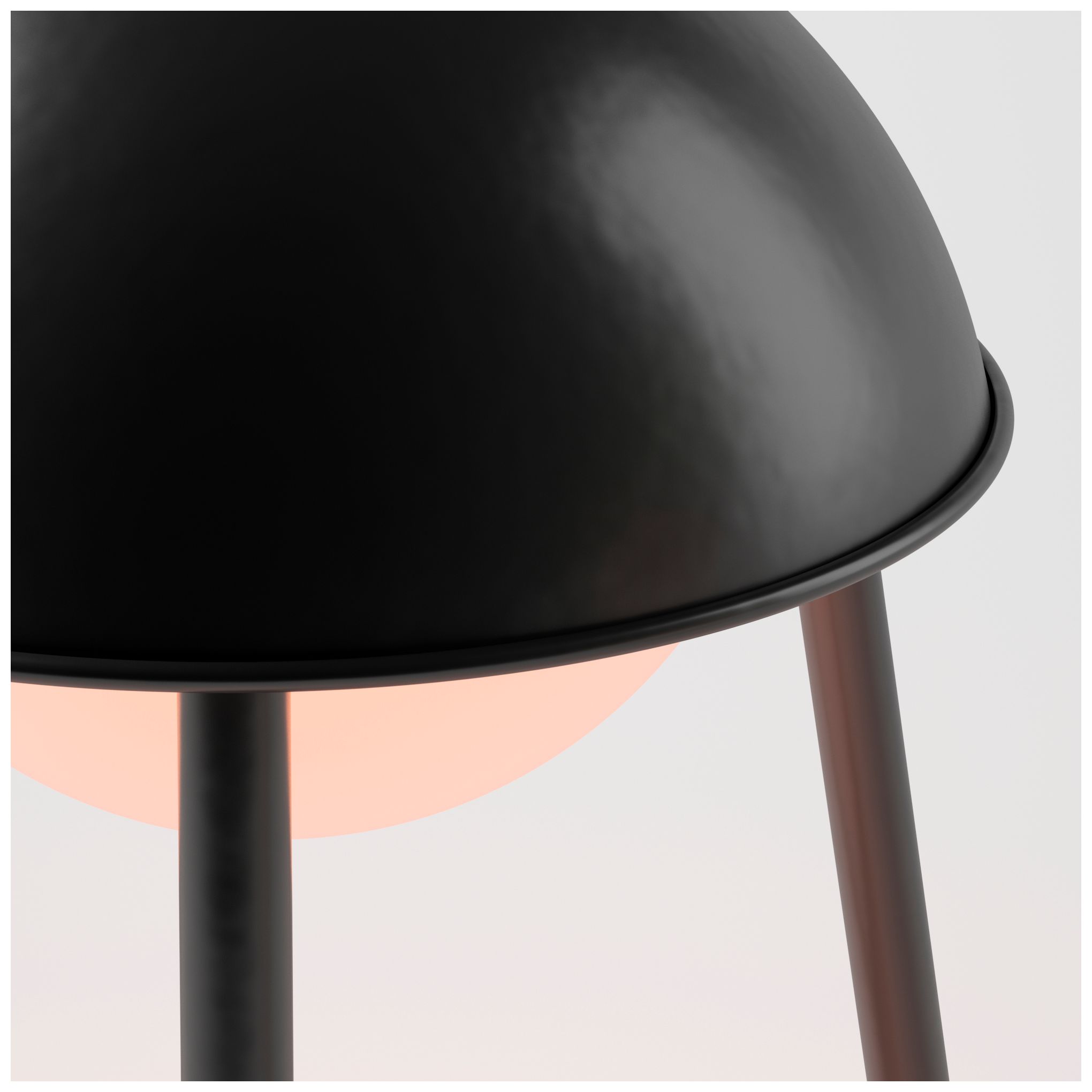 Image 7 Kibun Cordless Table Lamp Helmet Black more views