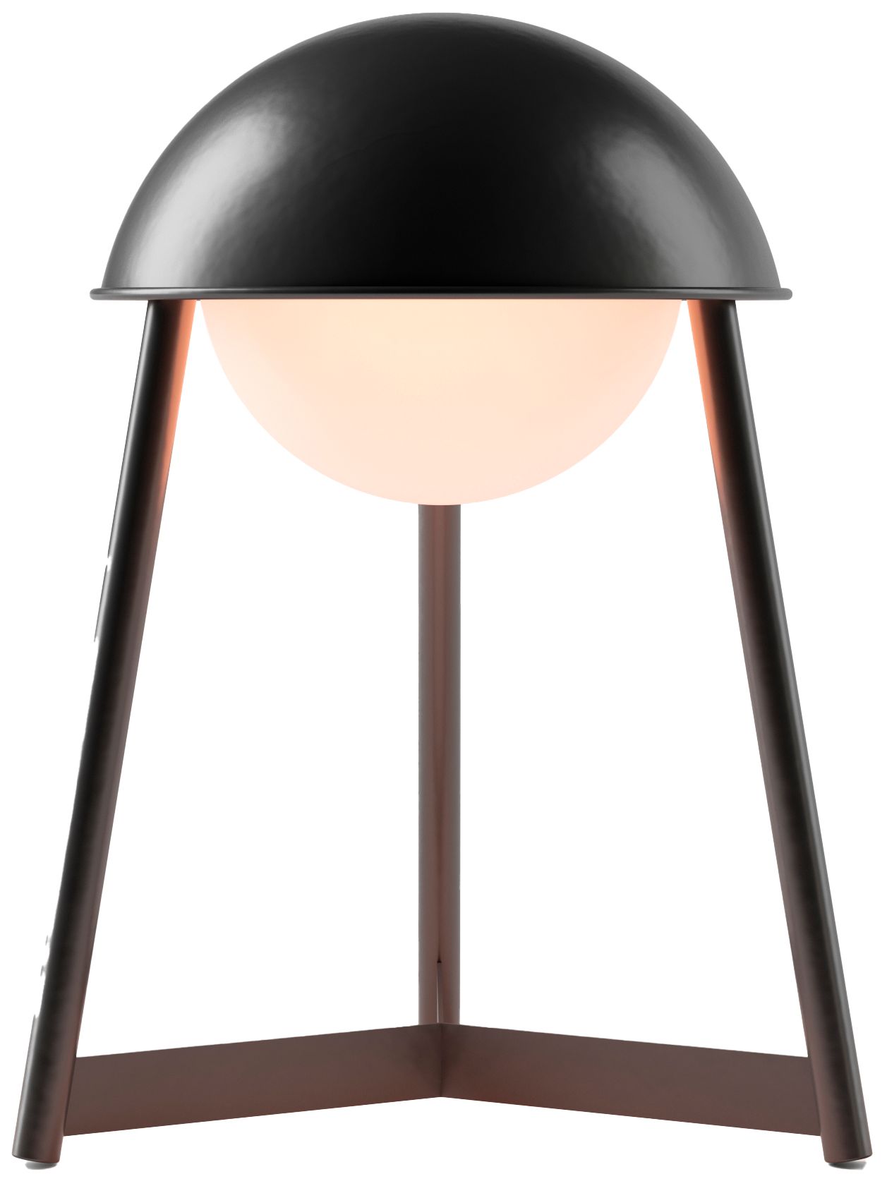 Kibun Cordless Table Lamp Helmet Black