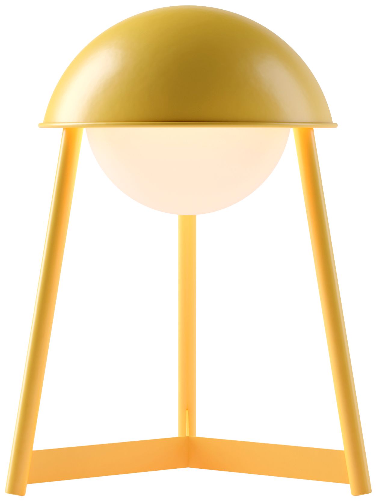 Kibun Cordless Table Lamp Helmet Citrone